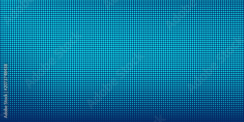 Fotografía Digital technology wave speed connect blue green background  cyber nano informat