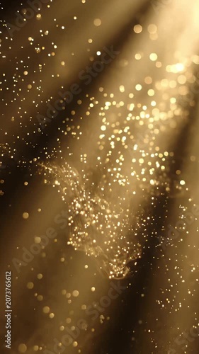 Cinematic Atmospheric Dust Overlay Background