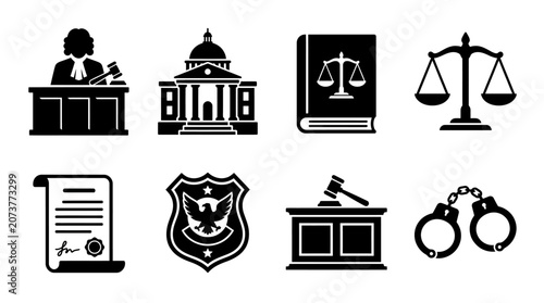 Tableau sur toile lawyer court judge legal justice system.