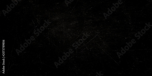 Konstfotografi Black grunge background with heavy scratches