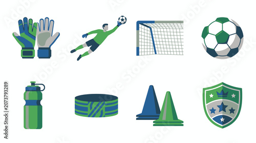 Soccer Goalkeeper Equipment and Accessories.