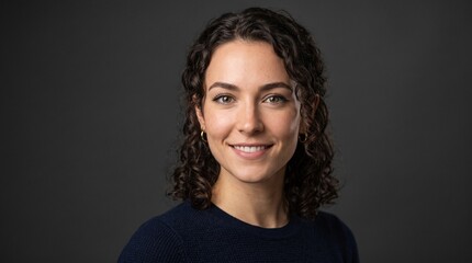 A portrait with perfect studio lighting that highlights the facial features. The photo should be high-quality, sharp, detailed, and with an isolated background.