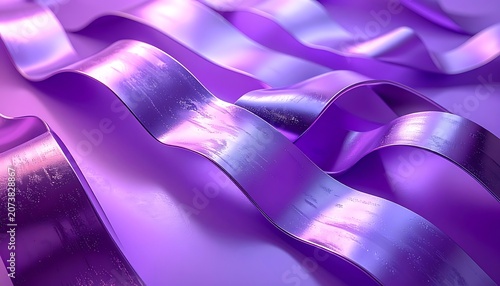 Purple Ribbon Texture Background Design.