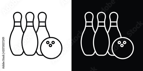 Canvastavla Bowling icon
