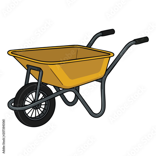 Wheelbarrow Illustration