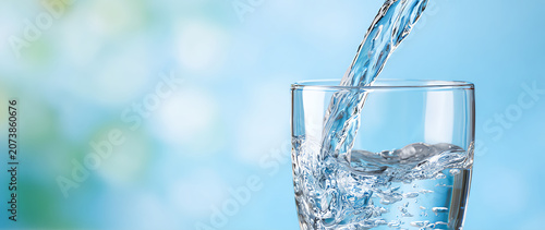 glass of water, AI generated