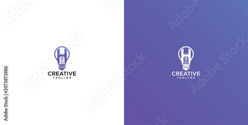 Creative Tooling Logo Design Featuring a Light Bulb and Wrench Symbol for Engineering and Innovation