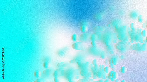 Foto Silver stars on a blue background