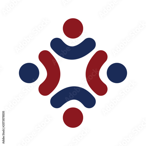 Group People Symbol Vector Icon