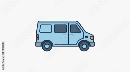 Minivan Travel Companion Vehicle.