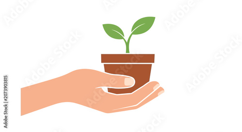 hand_holding_plant_in_pot_vector_graphic