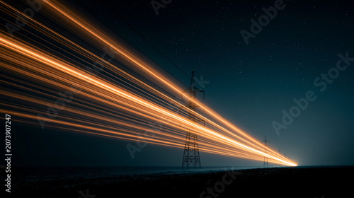 Light Trails at Dusk: Strea...