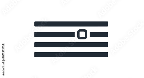 Photos Black horizontal slider adjustment icon
