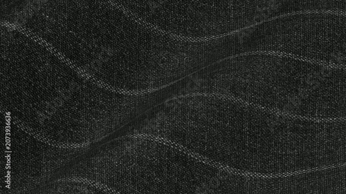 Elite Italian Charcoal Gray Chalk Stripe Wool Fabric flowing in classic corporate waves of soft ash background and traditional business pattern