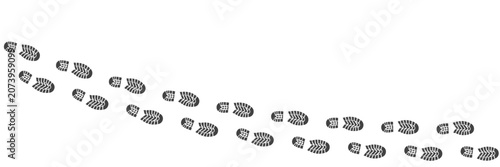 Quadro su tela Bundle of pedestrian routes opaque uniform, for metaphoric progression