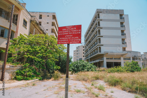 abandoned, architecture, building, cyprus, danger, dark, decay, derelict, desert, destroyed, empty, europe, famagusta, forbidden, ghost town, greece, history, hotel, invasion, landmark, luxury, milita