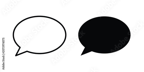 Talk bubble speech icon