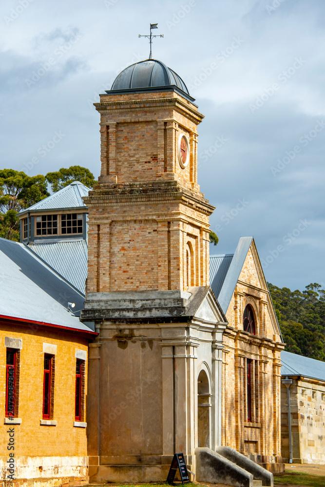 Obraz premium The Asylum at Port Arthur Convict Site - Tasmania