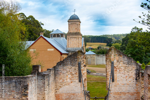 Canvastavla The Asylum at Port Arthur Convict Site - Tasmania