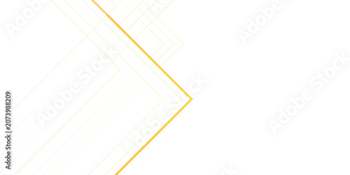 Bild auf Leinwand Minimalist geometric background with a sharp yellow angled line and faint grid p