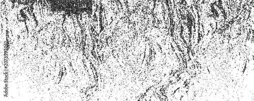 Konstfotografi Abstract grunge stipple texture overlay with xerox photocopy scan effect, weathered grain, dust and analog print imperfections for poster, collage, bitmap retro design template