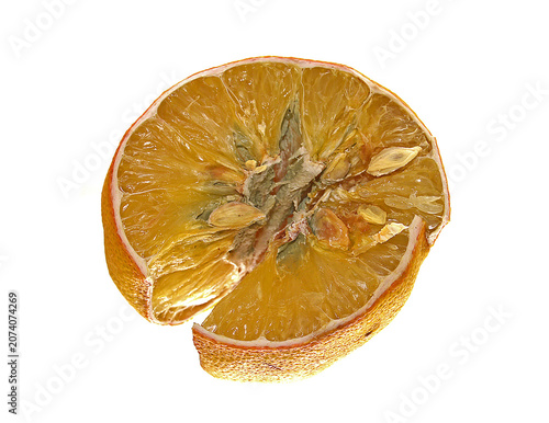 Lemon isolated on white background