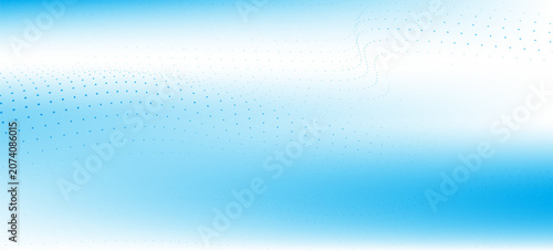 Modern Blue Abstract Dot Pattern Background