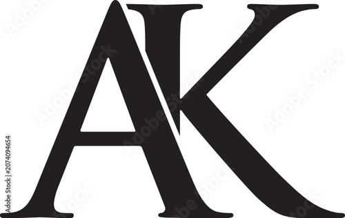 ak logo design