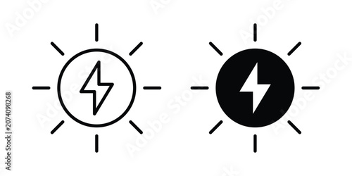 Obraz na płótnie Alternative power icon