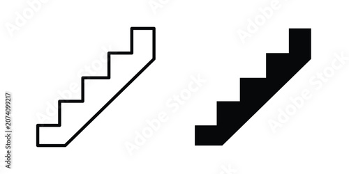 Foto Stairs icon