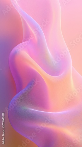 Soft pastel mesh gradient flowing abstract background