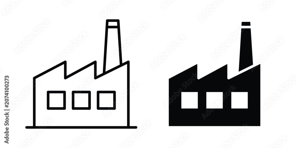 Obraz premium Factory icon