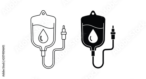 Water filter and purification system icons