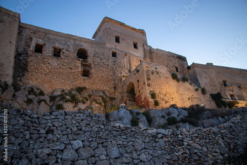 Картината върху платно Castello di Santa Caterina a Favignana
