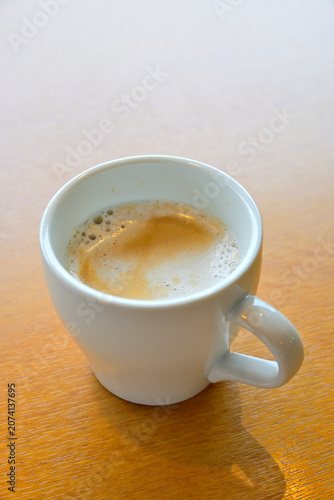 いれたてのカフェラテ