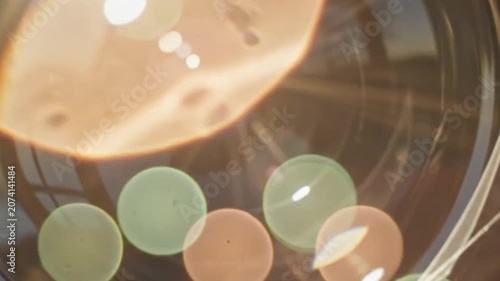 Cinematic Light Leaks Transition
