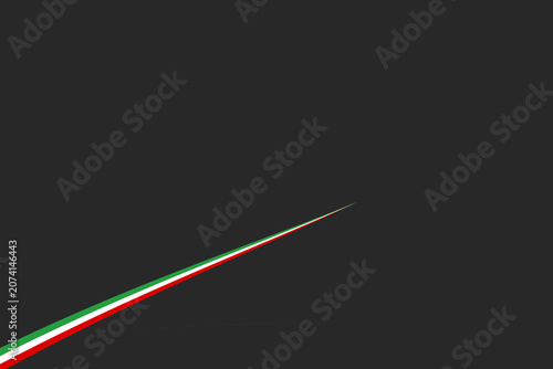 Easily Extractable Modern abstract background inspired by the national flag colors of Iran featuring rich green, white, and red horizontal color themes with elegant geometric textures and smooth layer