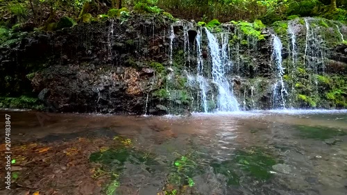 神奈川県箱根で撮影した千条の滝