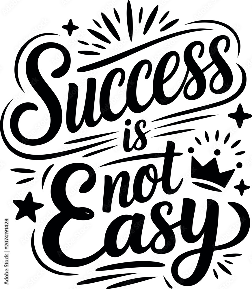 Obraz premium Inspirational quote typography