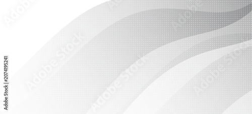 abstract white and gray light gradient lines background. texture halftone dots design background. vector Illustration