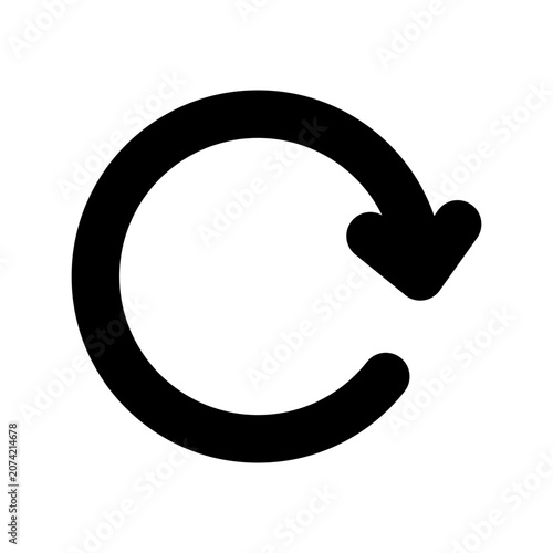 Refresh Icon Vector From Web Design Set