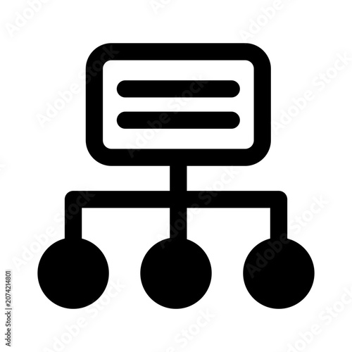 Structure Icon Vector From Web Design Set