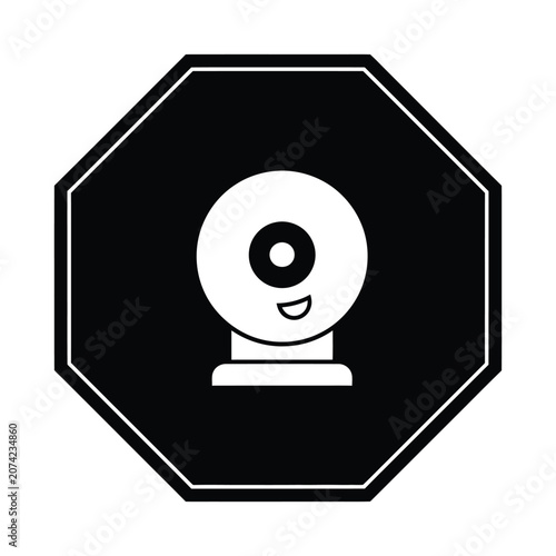 Webcam Icon Online Communication Symbol