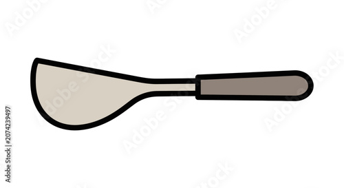 Kitchen utensil for mixing and blending food