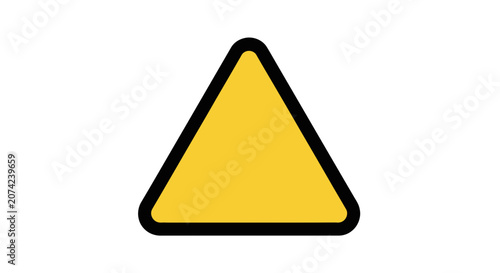 Generic Warning Triangle Symbol for Caution