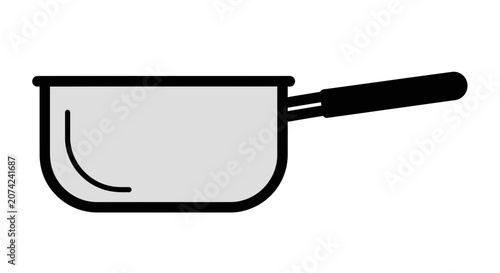 Cooking Pan with Handle for Kitchen Utensils