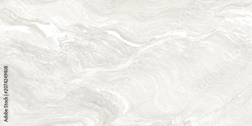 White marble texture with wavy veins. Glossy digital tile surface.