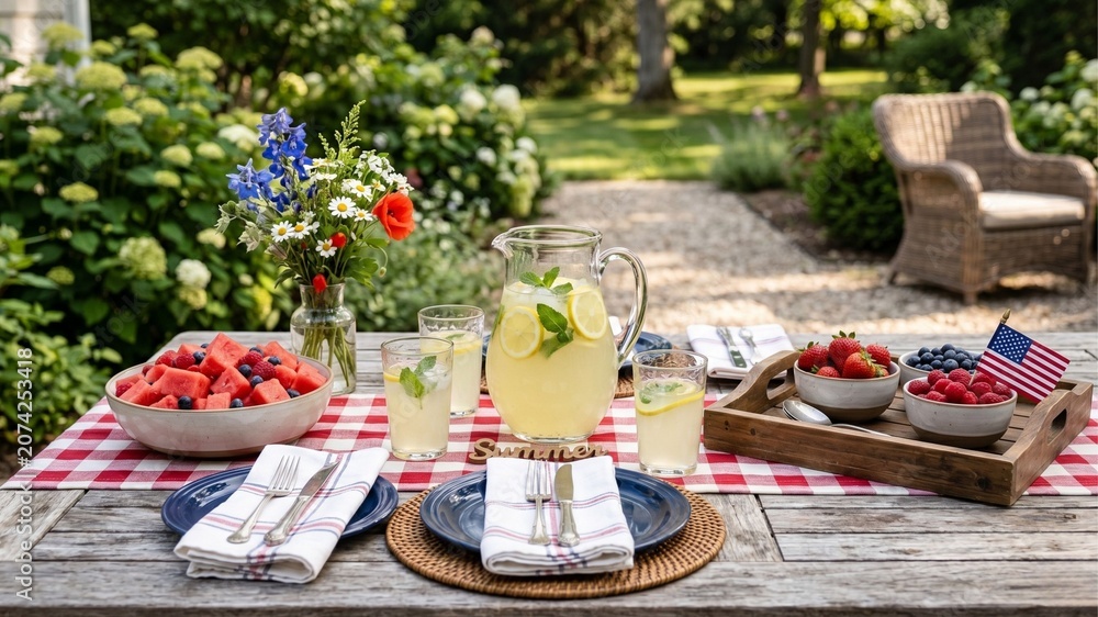 Fototapeta premium table setting for a party