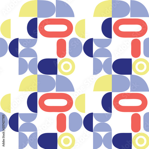 Seamless vector pattern design for textile and product packaging