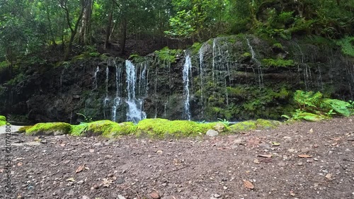 神奈川県箱根で撮影した千条の滝